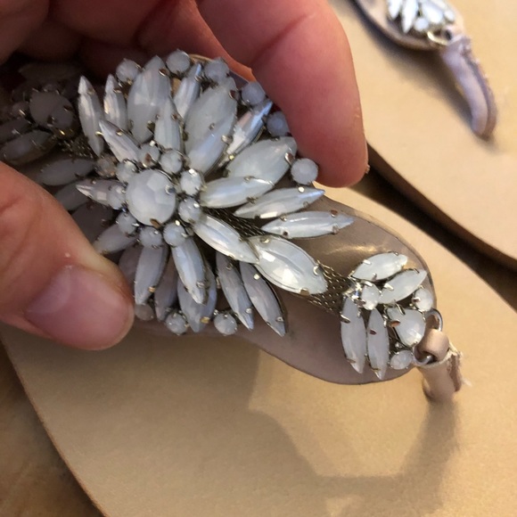 COPY - JESSICA SIMPSON JEWELED SANDALS - Picture 2 of 4